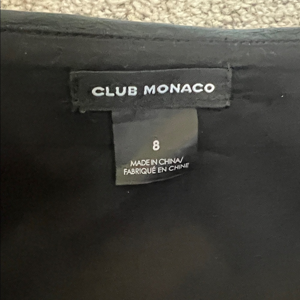 Club Monaco Black Pencil Skirt - Picture 2 of 4